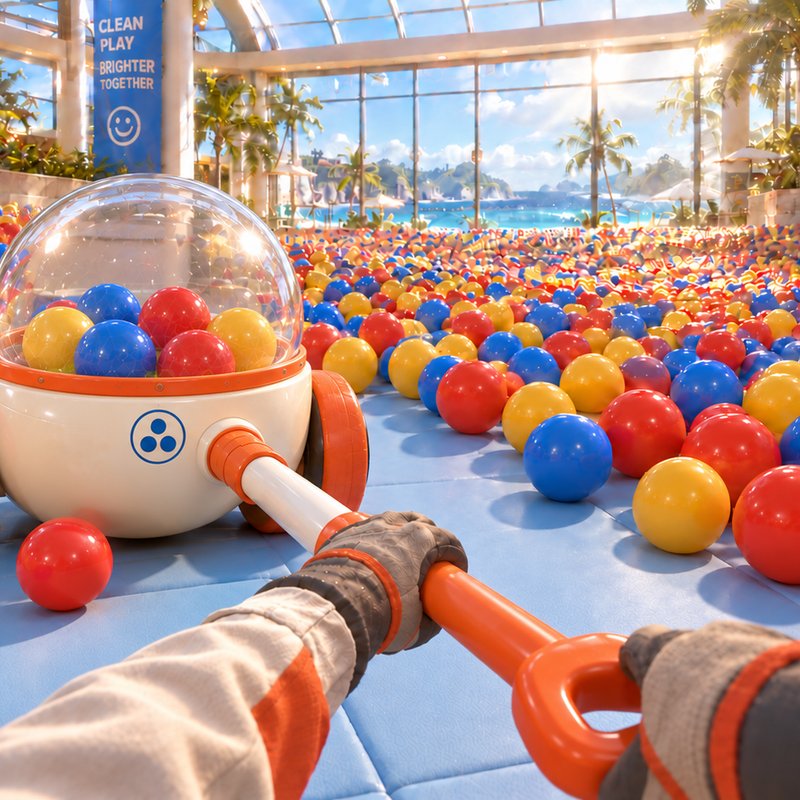 Ball Pit Cleanup